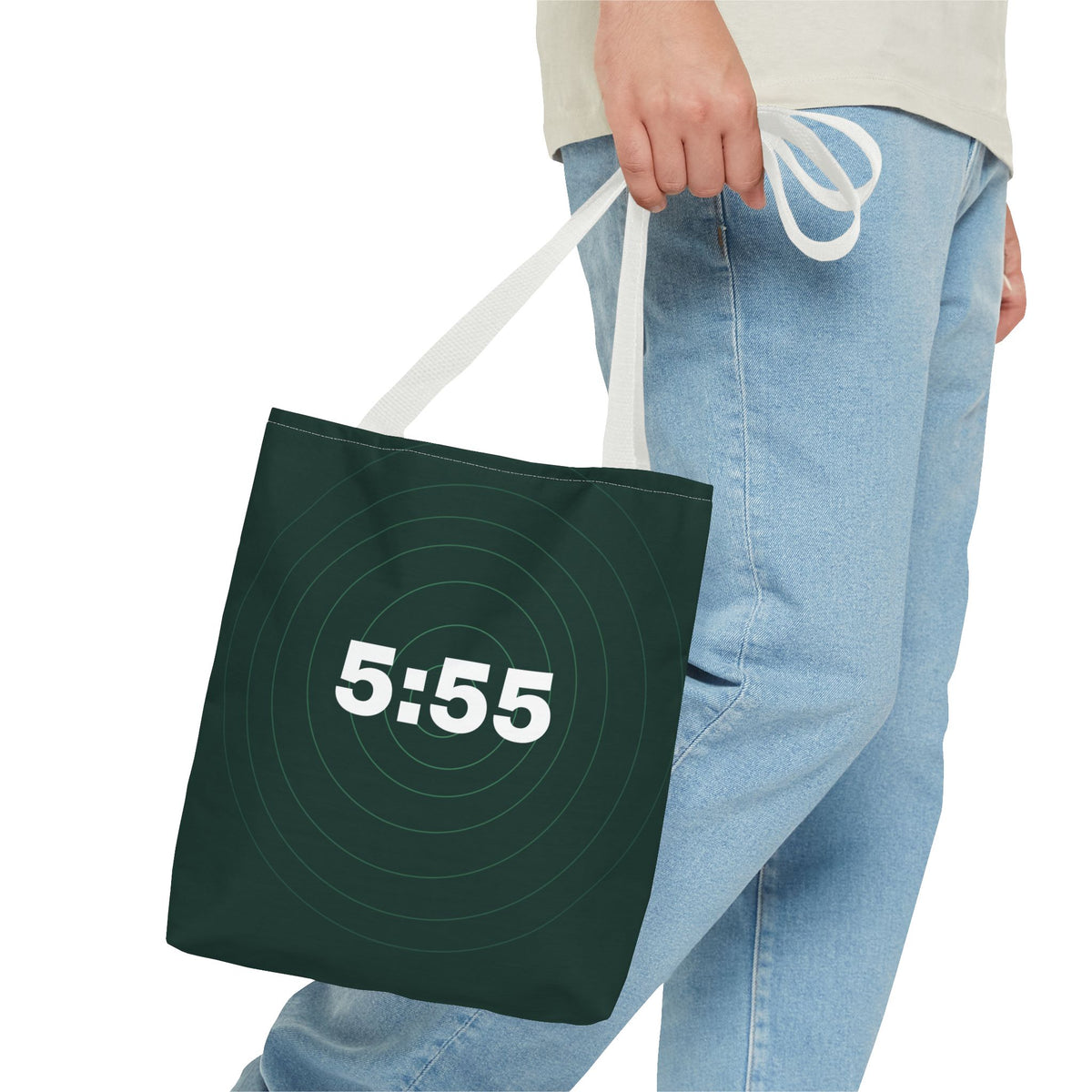 5:55 A Forest Tote bag