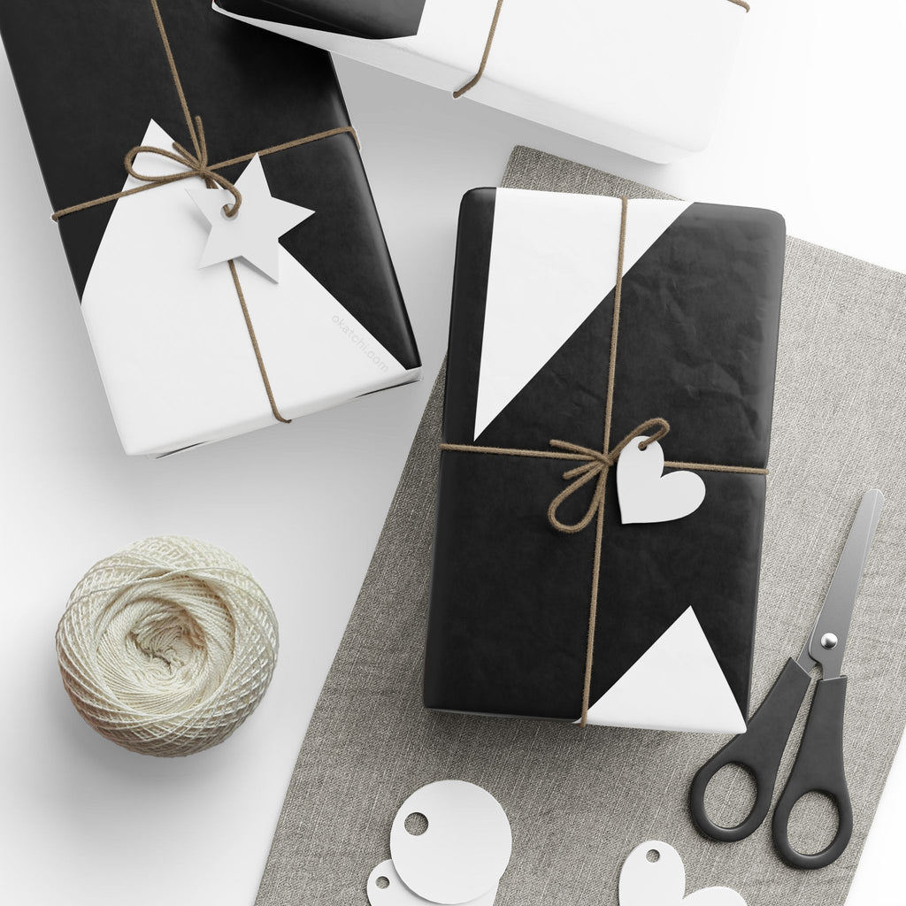 Papier Cadeau OKATCHI — Monogramme
