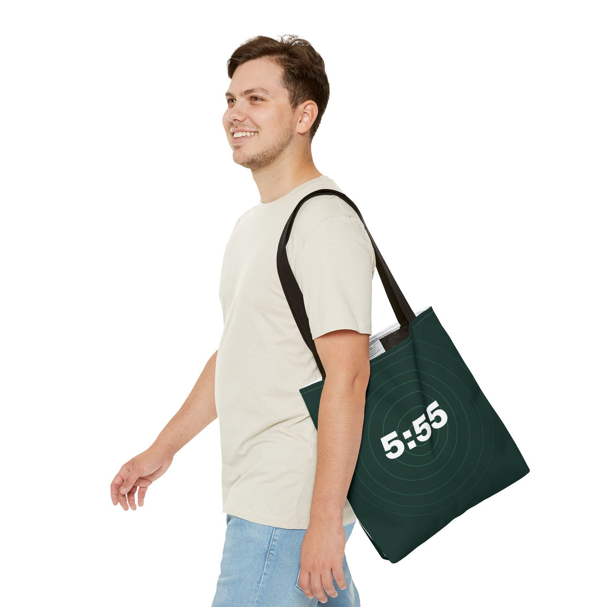 5:55 A Forest Tote bag