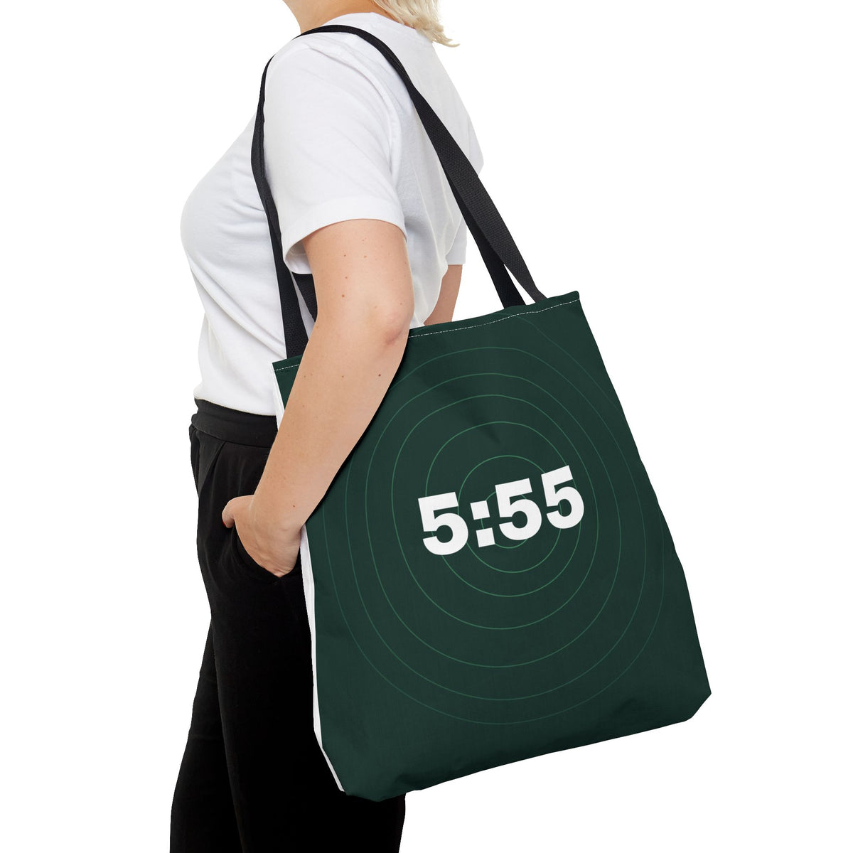 5:55 A Forest Tote bag
