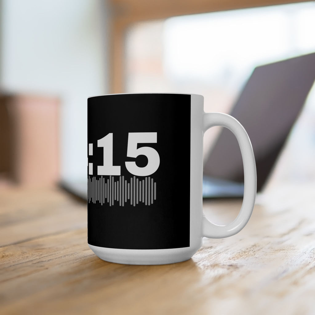 4:15 Back in Black Mug
