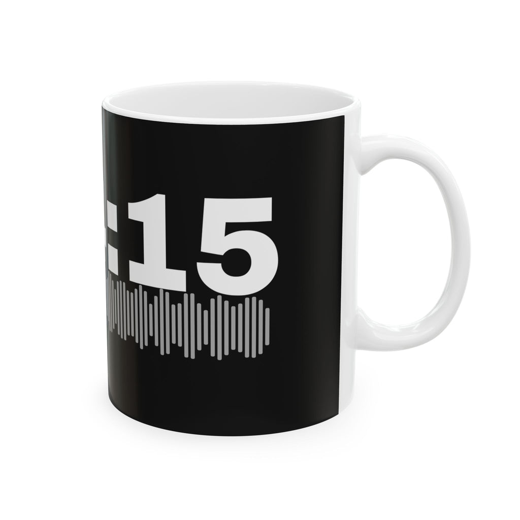 4:15 Back in Black Mug