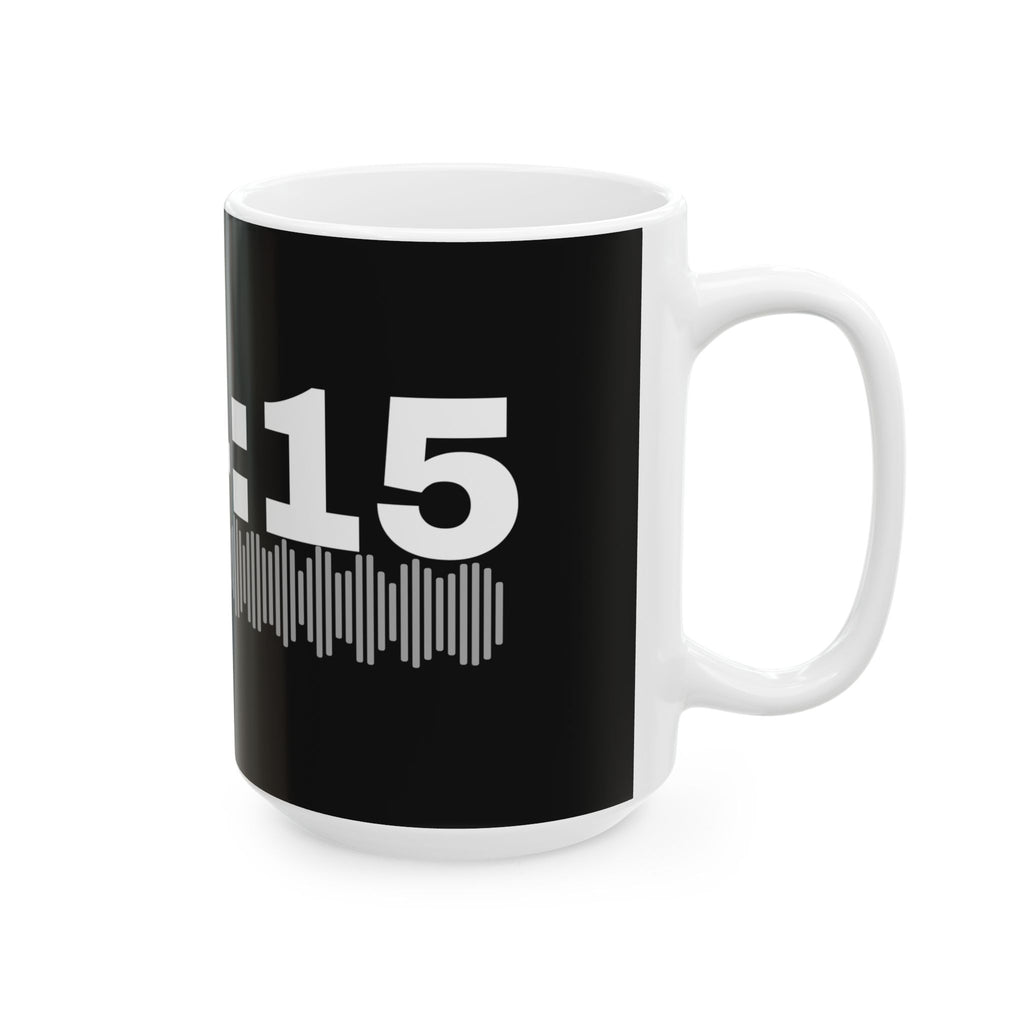 4:15 Back in Black Mug