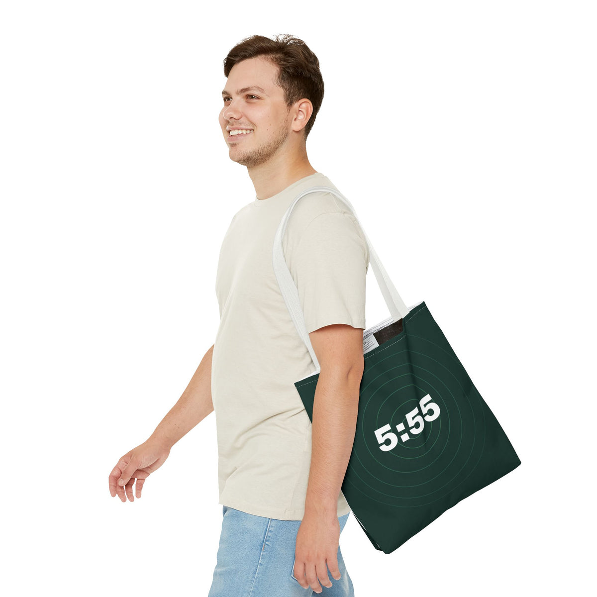 5:55 A Forest Tote bag