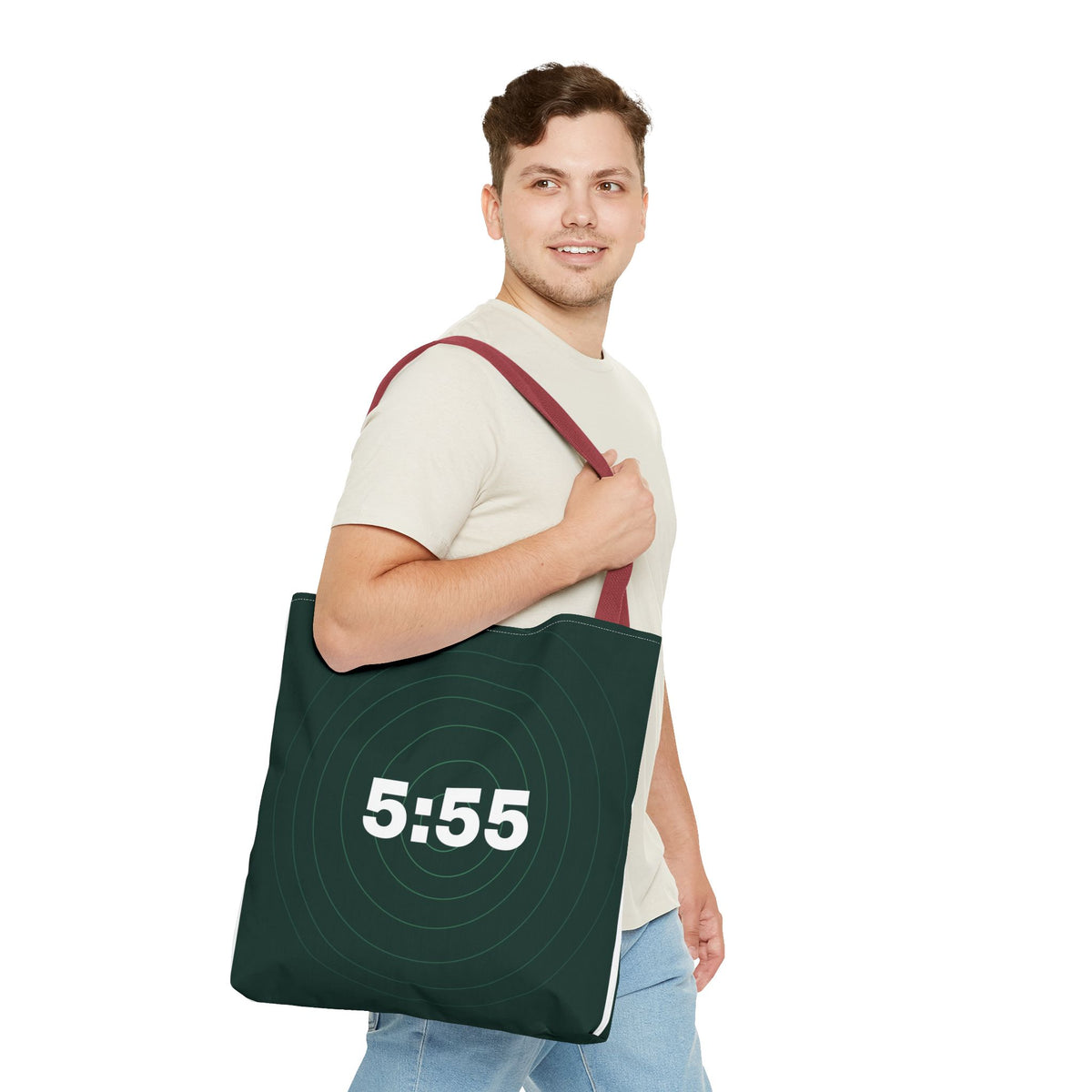5:55 A Forest Tote bag