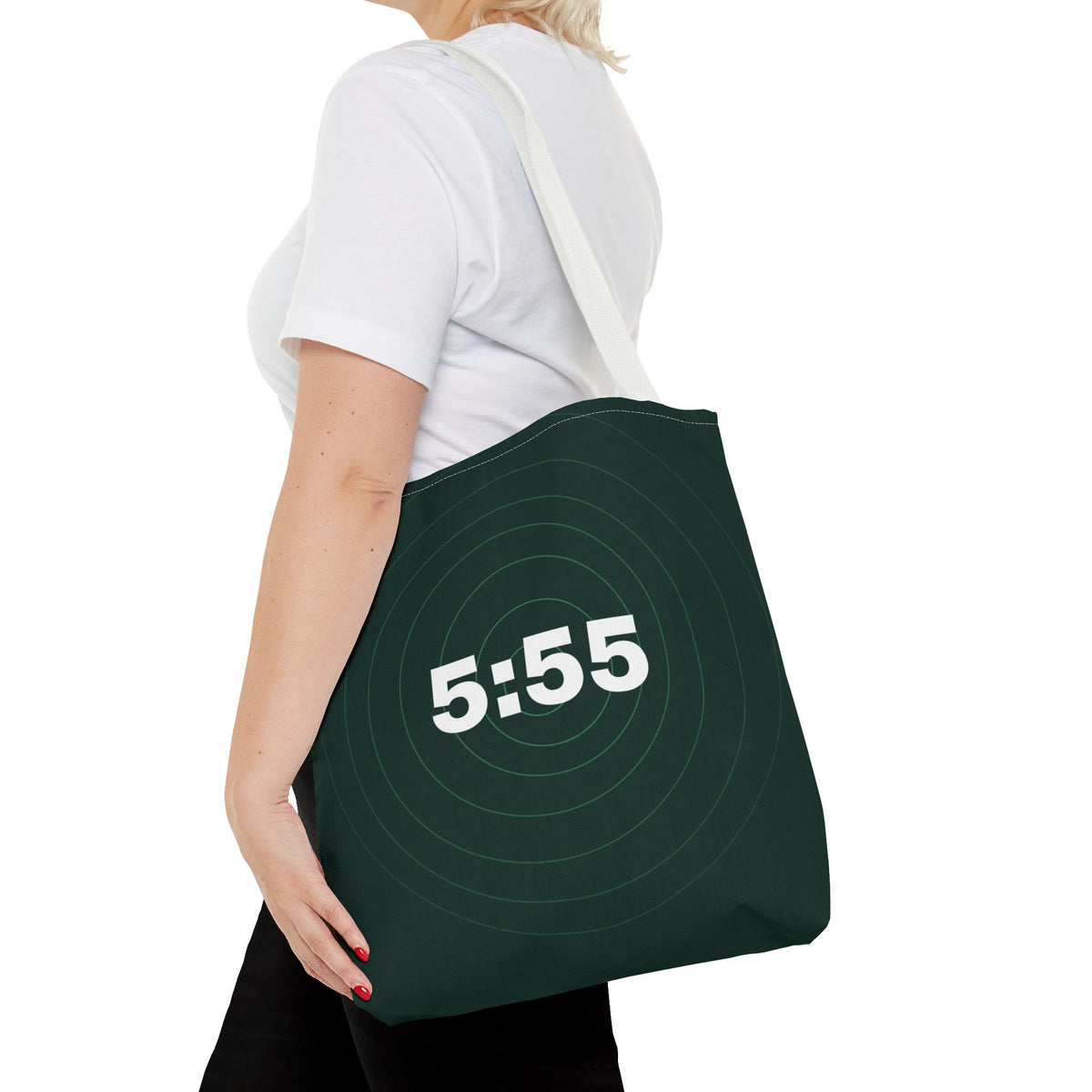 5:55 A Forest Tote bag