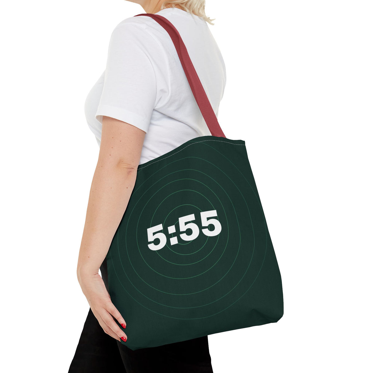 5:55 A Forest Tote bag