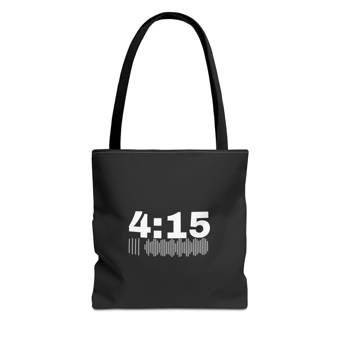4:15 Back in Black Tote bag