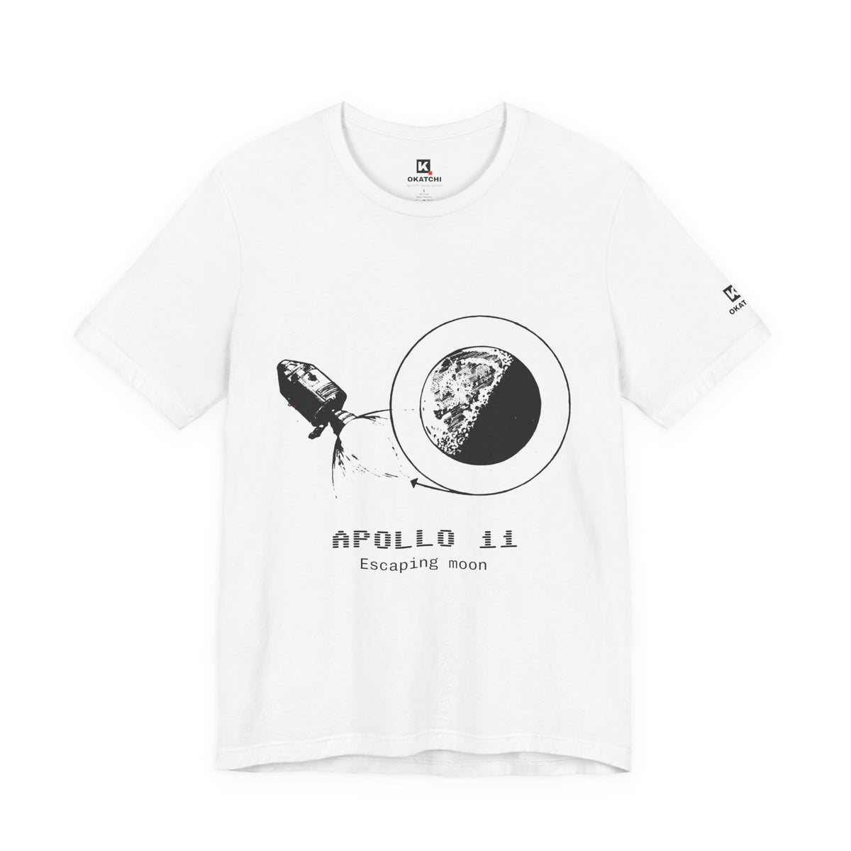 Apollo 11 - Escaping moon T-Shirt
