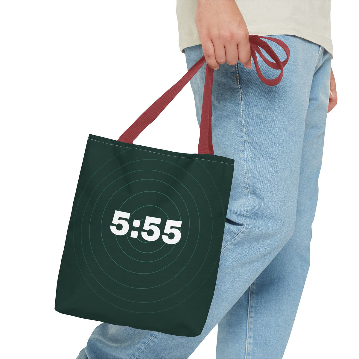 5:55 A Forest Tote bag
