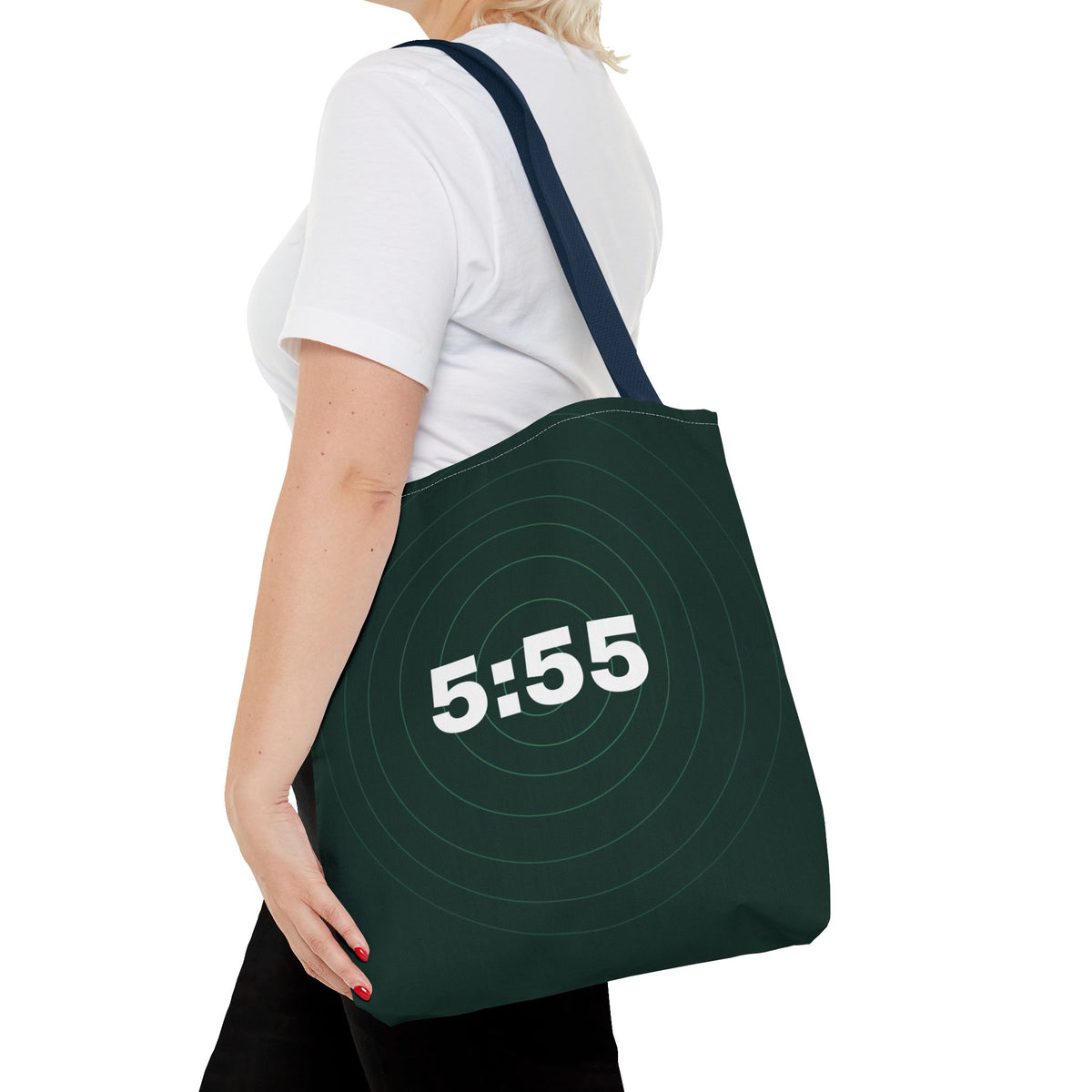 5:55 A Forest Tote bag