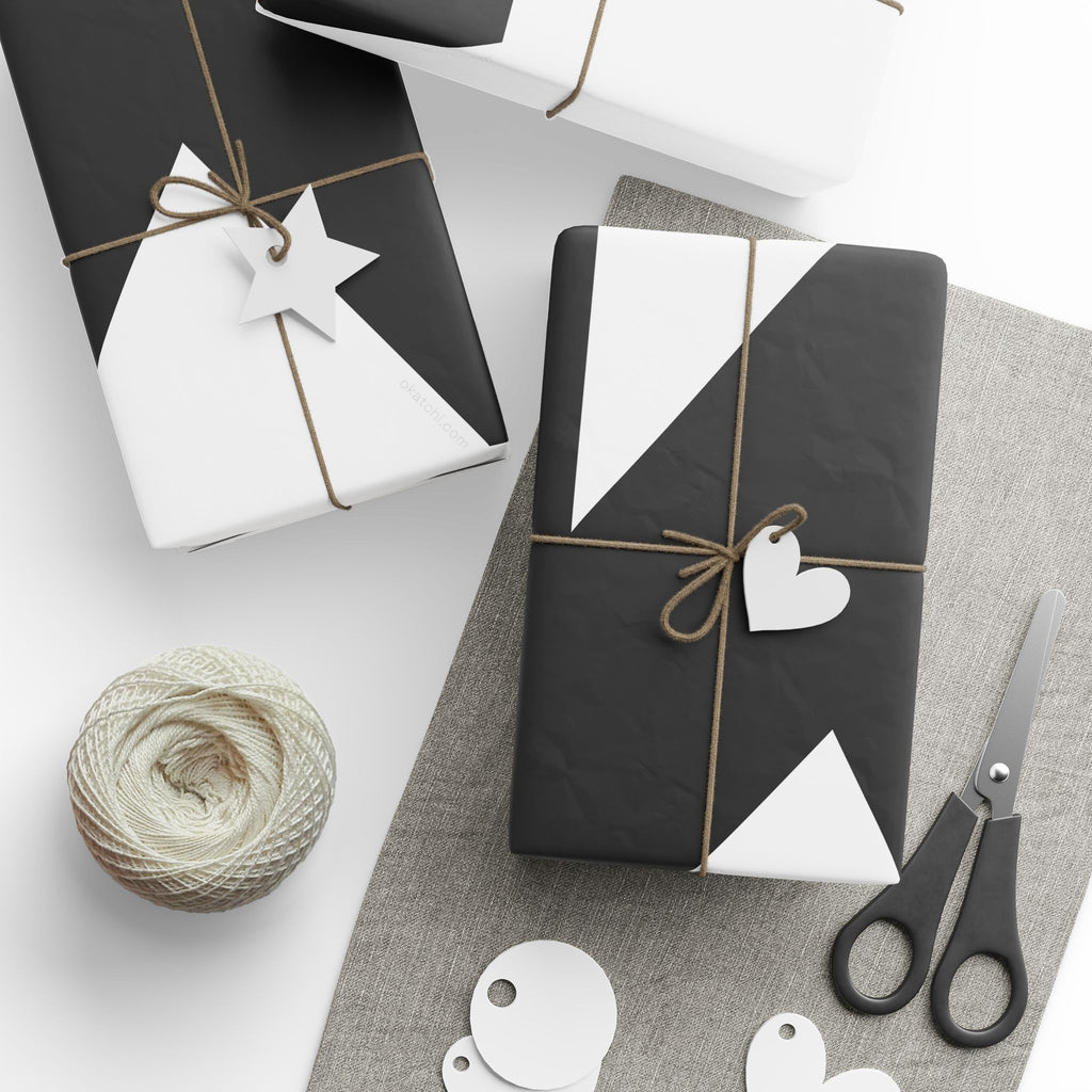 Papier Cadeau OKATCHI — Monogramme